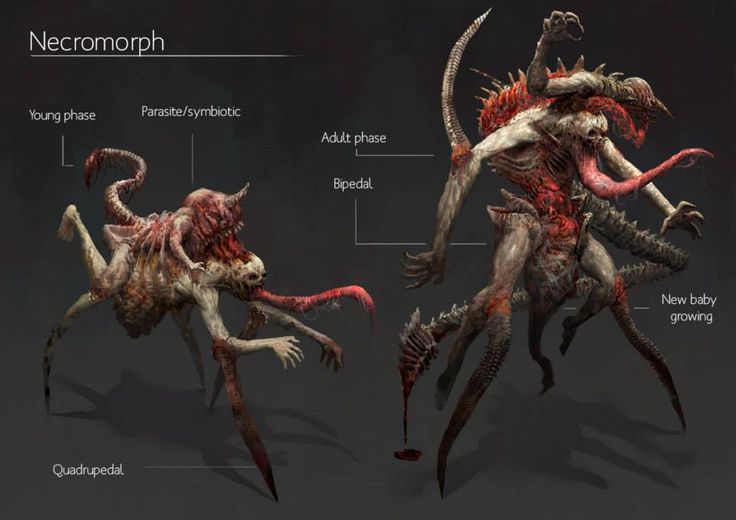 dead space 2 necromorph types